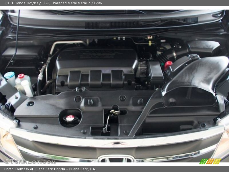 Polished Metal Metallic / Gray 2011 Honda Odyssey EX-L