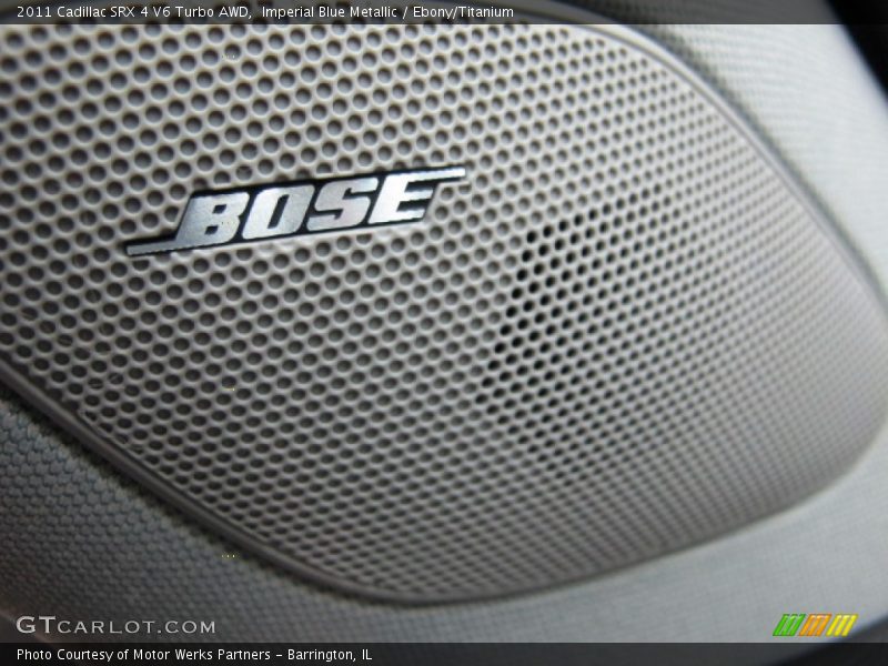 Imperial Blue Metallic / Ebony/Titanium 2011 Cadillac SRX 4 V6 Turbo AWD