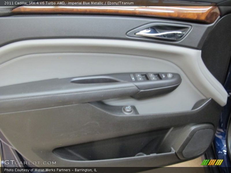 Imperial Blue Metallic / Ebony/Titanium 2011 Cadillac SRX 4 V6 Turbo AWD