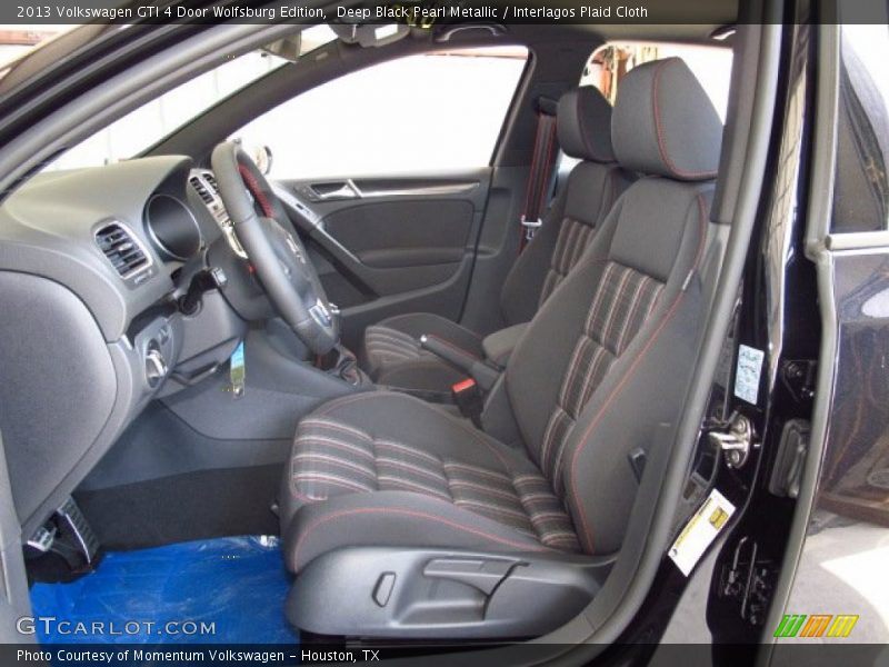  2013 GTI 4 Door Wolfsburg Edition Interlagos Plaid Cloth Interior