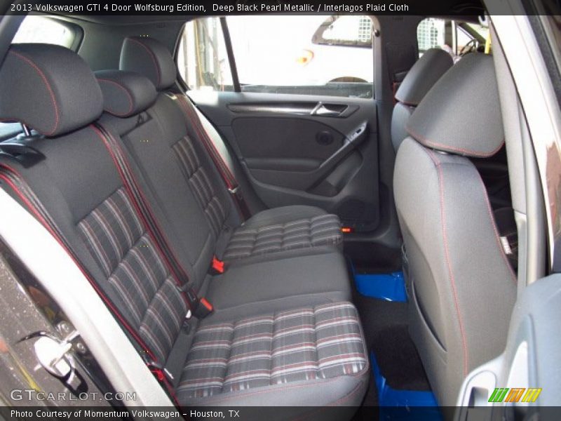 Rear Seat of 2013 GTI 4 Door Wolfsburg Edition