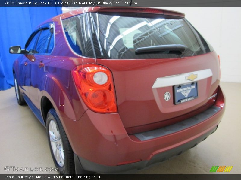 Cardinal Red Metallic / Jet Black/Light Titanium 2010 Chevrolet Equinox LS