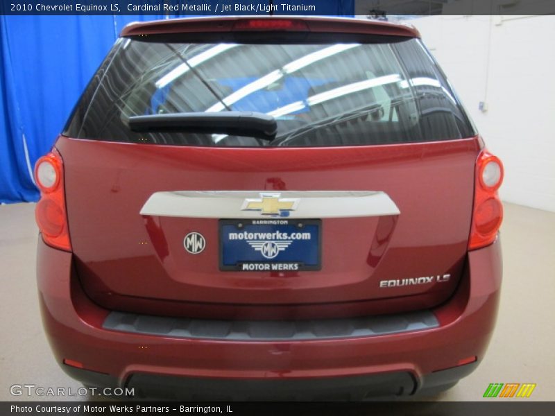 Cardinal Red Metallic / Jet Black/Light Titanium 2010 Chevrolet Equinox LS