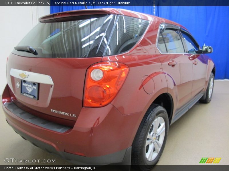 Cardinal Red Metallic / Jet Black/Light Titanium 2010 Chevrolet Equinox LS