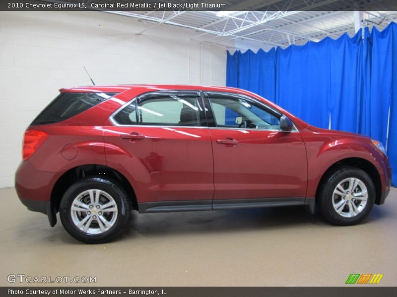 Cardinal Red Metallic / Jet Black/Light Titanium 2010 Chevrolet Equinox LS