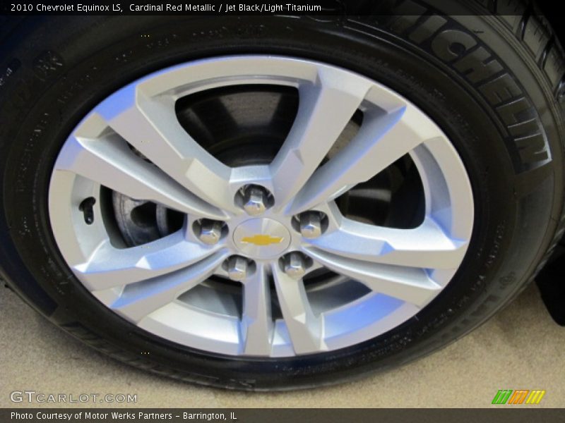 Cardinal Red Metallic / Jet Black/Light Titanium 2010 Chevrolet Equinox LS