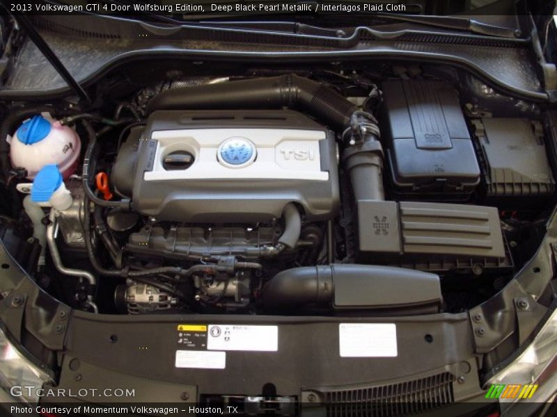  2013 GTI 4 Door Wolfsburg Edition Engine - 2.0 Liter FSI Turbocharged DOHC 16-Valve VVT 4 Cylinder