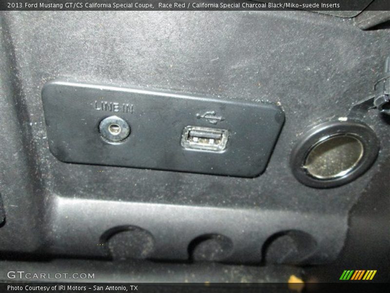 Race Red / California Special Charcoal Black/Miko-suede Inserts 2013 Ford Mustang GT/CS California Special Coupe