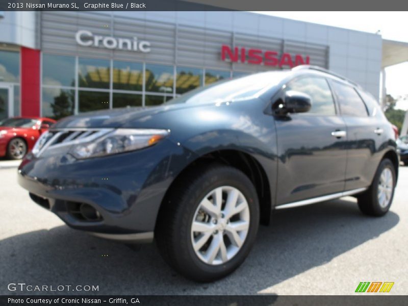 Graphite Blue / Black 2013 Nissan Murano SL