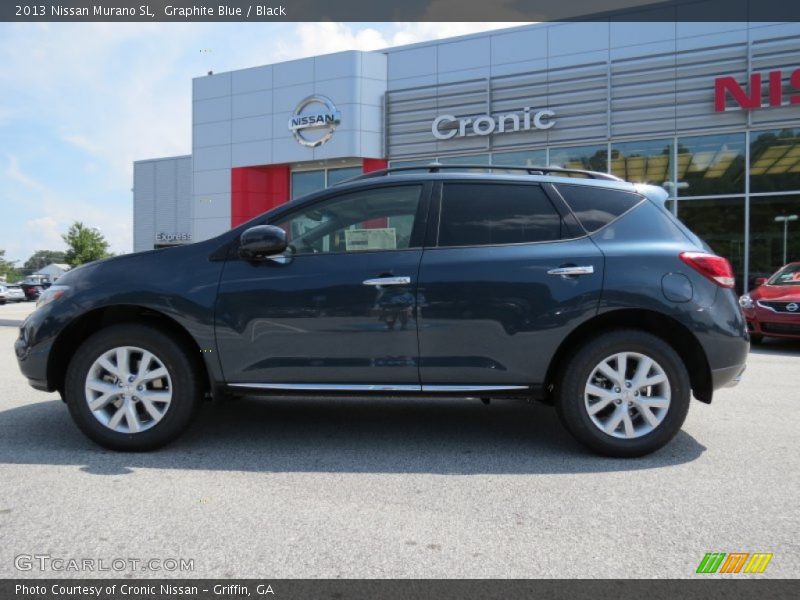 Graphite Blue / Black 2013 Nissan Murano SL