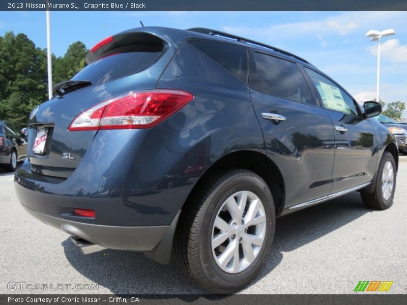 Graphite Blue / Black 2013 Nissan Murano SL