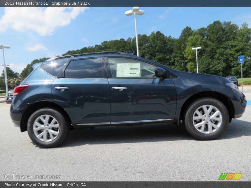 Graphite Blue / Black 2013 Nissan Murano SL
