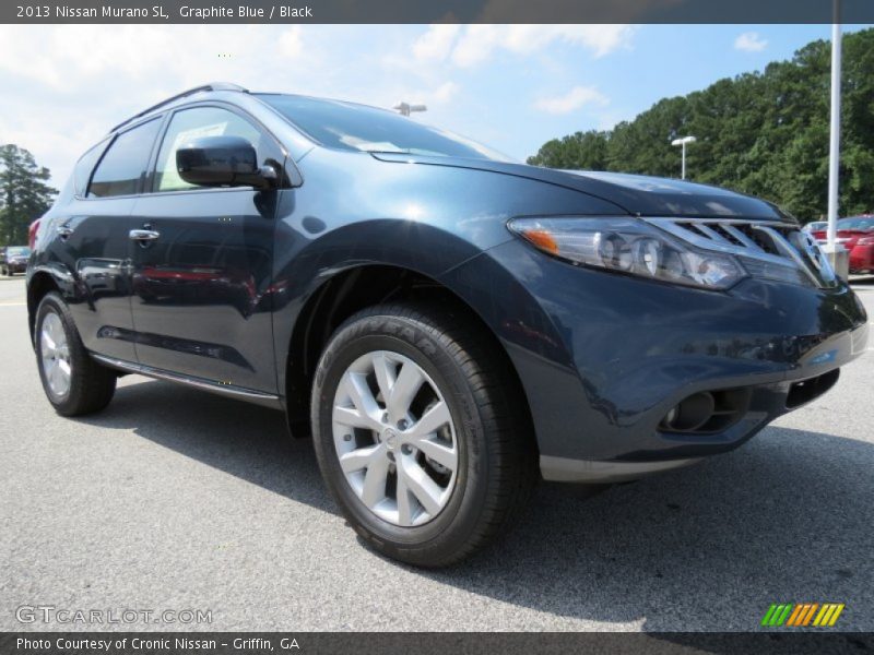 Graphite Blue / Black 2013 Nissan Murano SL