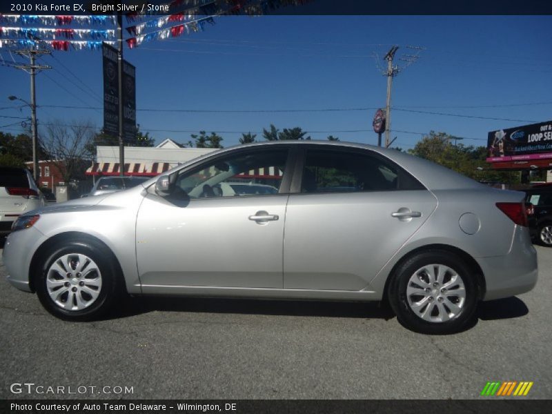 Bright Silver / Stone 2010 Kia Forte EX