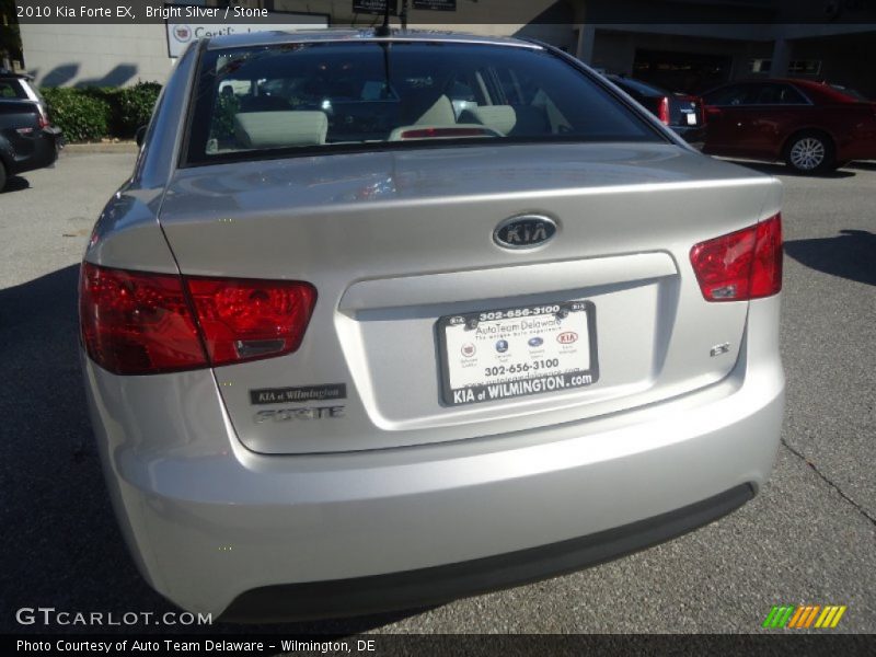 Bright Silver / Stone 2010 Kia Forte EX