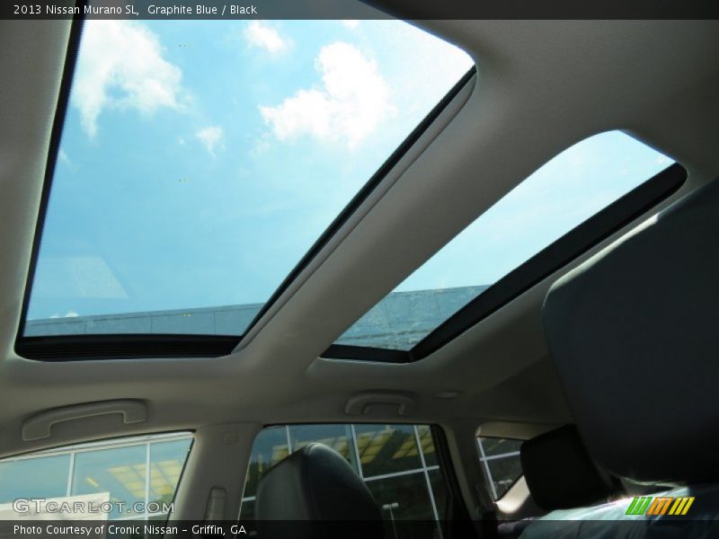 Graphite Blue / Black 2013 Nissan Murano SL