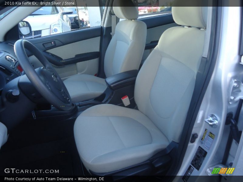 Bright Silver / Stone 2010 Kia Forte EX