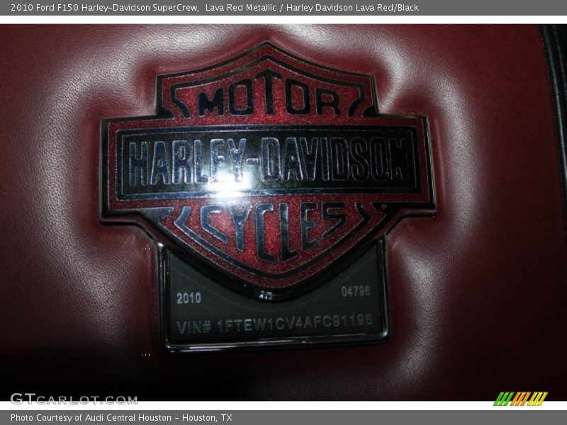 Lava Red Metallic / Harley Davidson Lava Red/Black 2010 Ford F150 Harley-Davidson SuperCrew