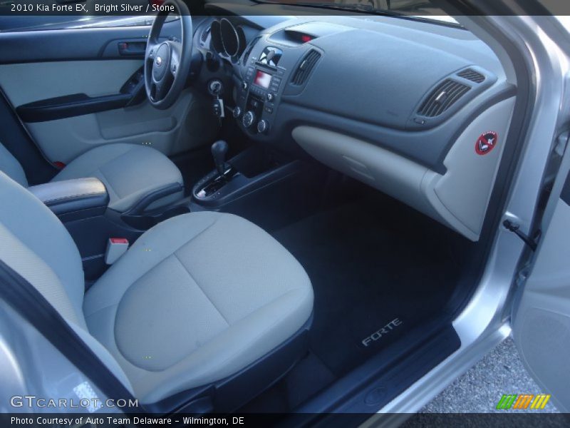 Bright Silver / Stone 2010 Kia Forte EX