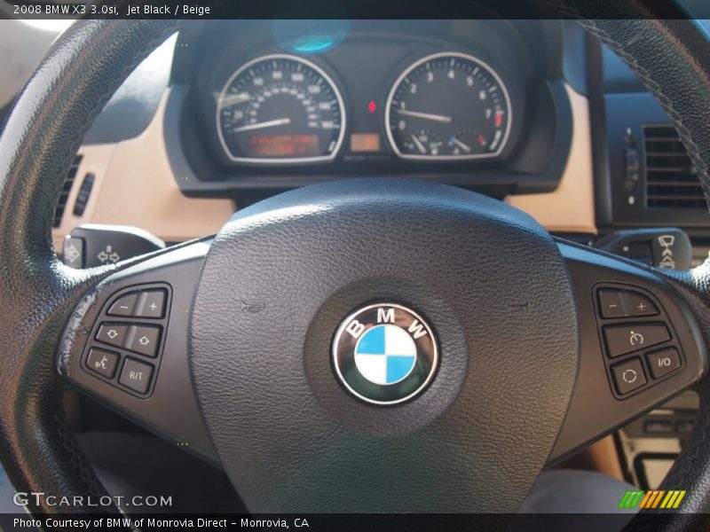  2008 X3 3.0si Steering Wheel