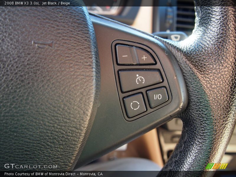 Controls of 2008 X3 3.0si