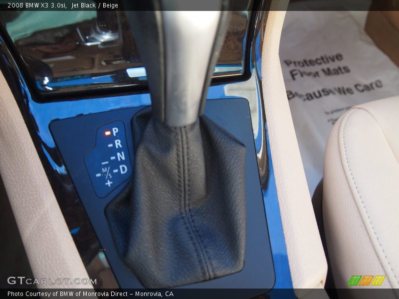  2008 X3 3.0si 6 Speed Steptronic Automatic Shifter