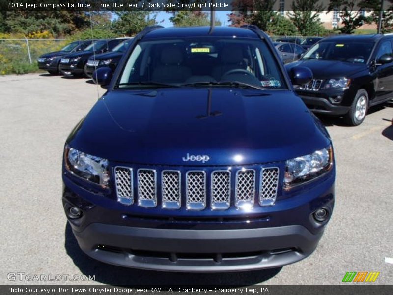 True Blue Pearl / Dark Slate Gray/Light Pebble 2014 Jeep Compass Latitude