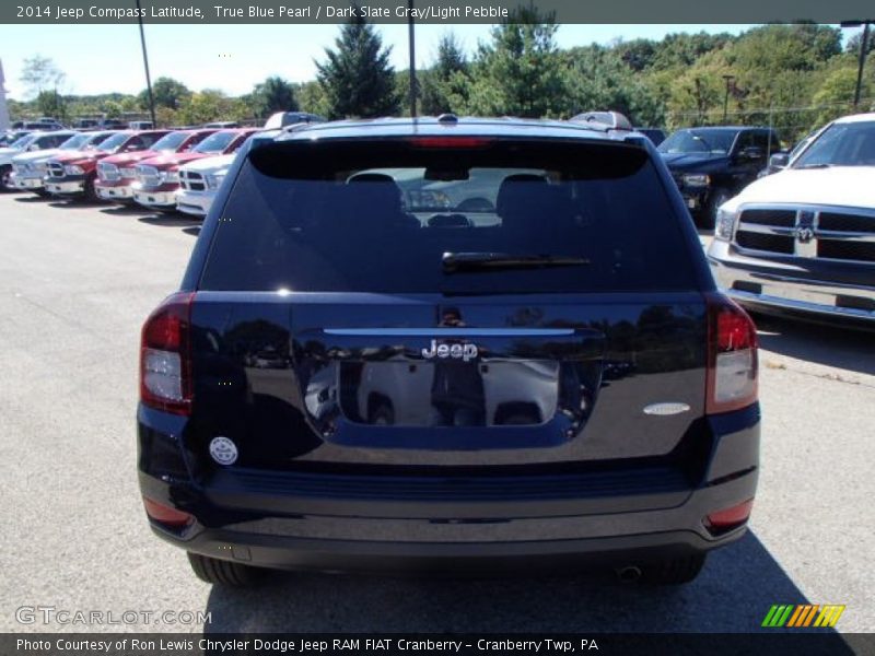 True Blue Pearl / Dark Slate Gray/Light Pebble 2014 Jeep Compass Latitude