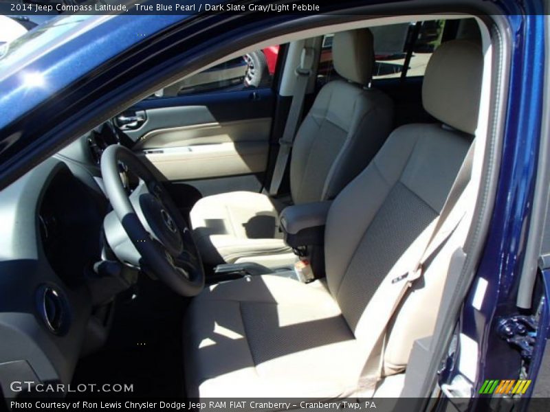 True Blue Pearl / Dark Slate Gray/Light Pebble 2014 Jeep Compass Latitude