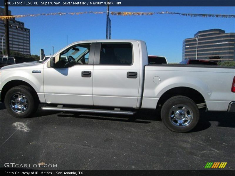 Silver Metallic / Medium/Dark Flint 2006 Ford F150 XLT SuperCrew