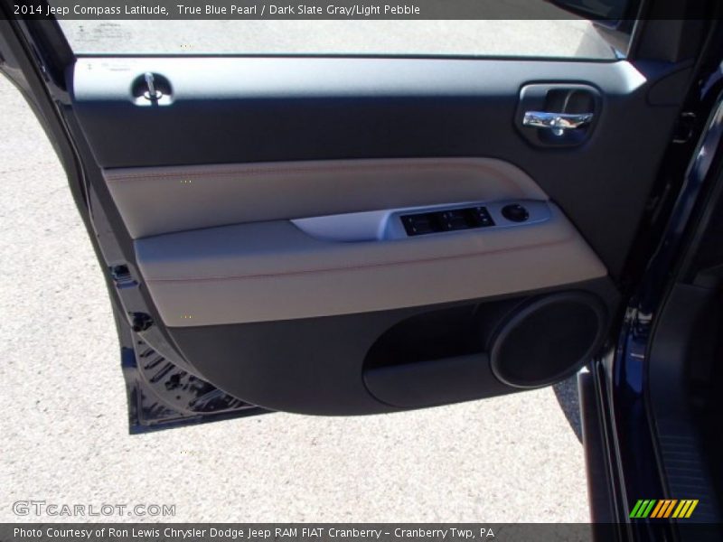 True Blue Pearl / Dark Slate Gray/Light Pebble 2014 Jeep Compass Latitude
