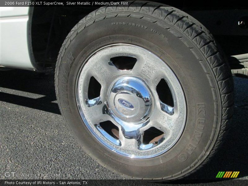 Silver Metallic / Medium/Dark Flint 2006 Ford F150 XLT SuperCrew