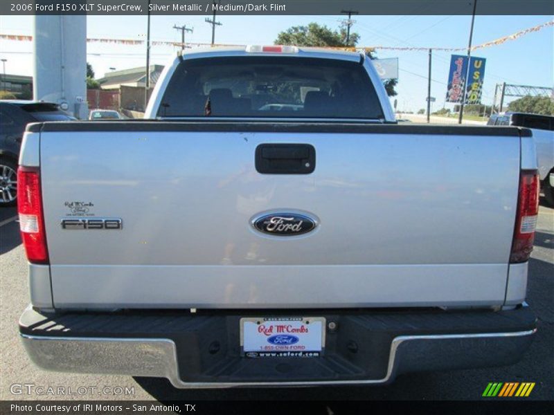 Silver Metallic / Medium/Dark Flint 2006 Ford F150 XLT SuperCrew