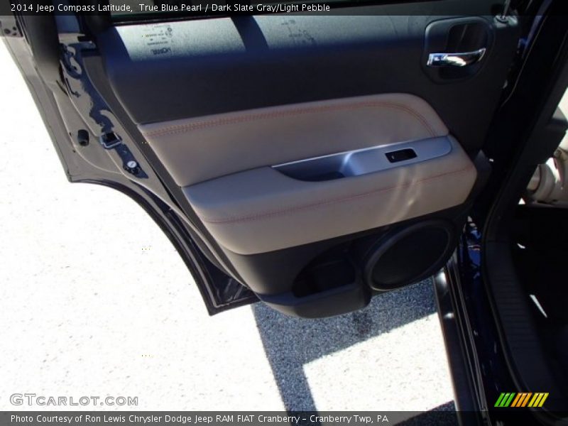 True Blue Pearl / Dark Slate Gray/Light Pebble 2014 Jeep Compass Latitude