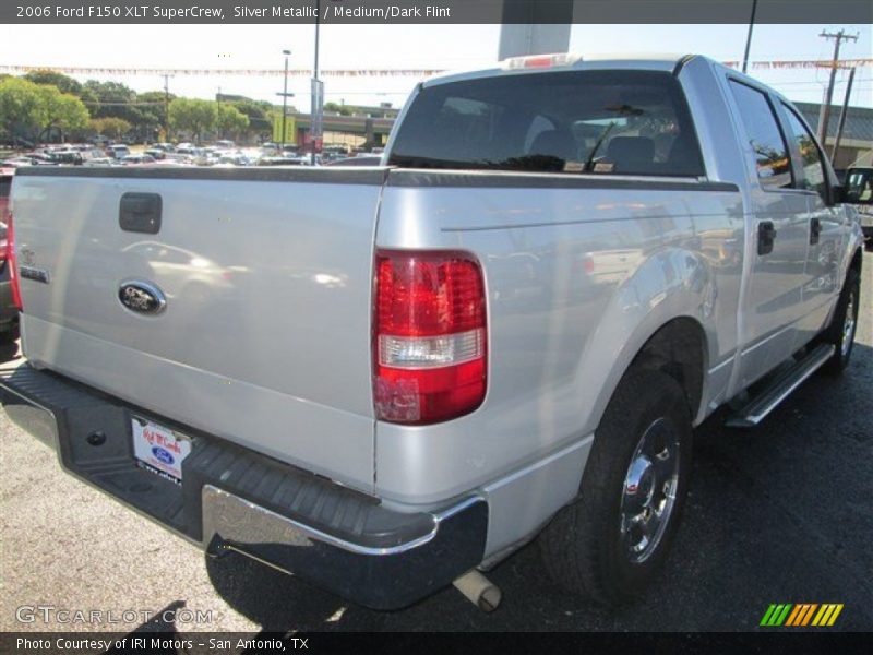 Silver Metallic / Medium/Dark Flint 2006 Ford F150 XLT SuperCrew