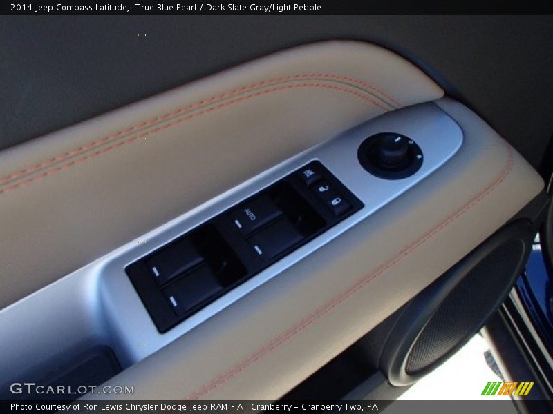 True Blue Pearl / Dark Slate Gray/Light Pebble 2014 Jeep Compass Latitude