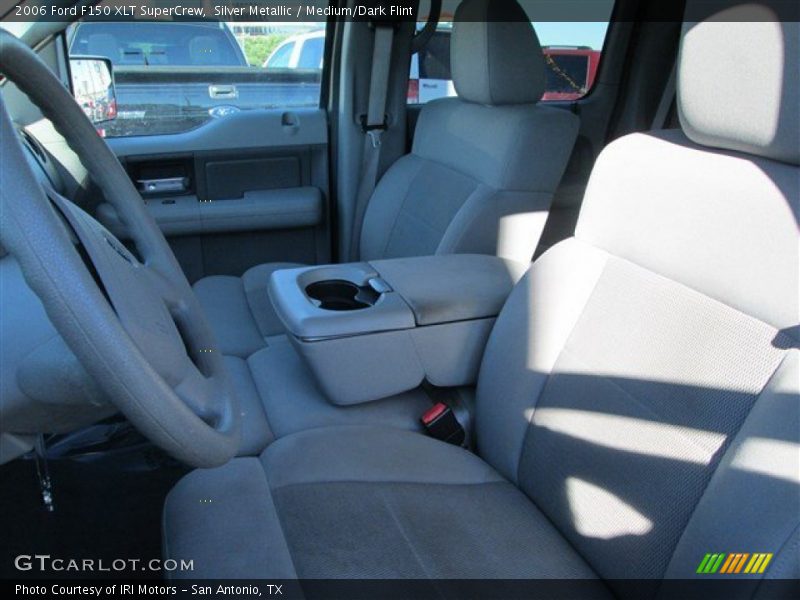 Silver Metallic / Medium/Dark Flint 2006 Ford F150 XLT SuperCrew