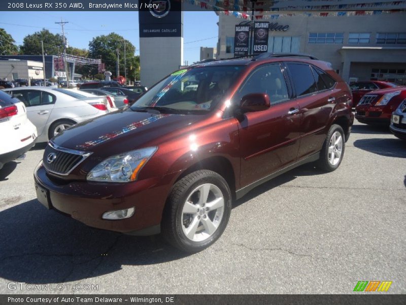 Brandywine Mica / Ivory 2008 Lexus RX 350 AWD