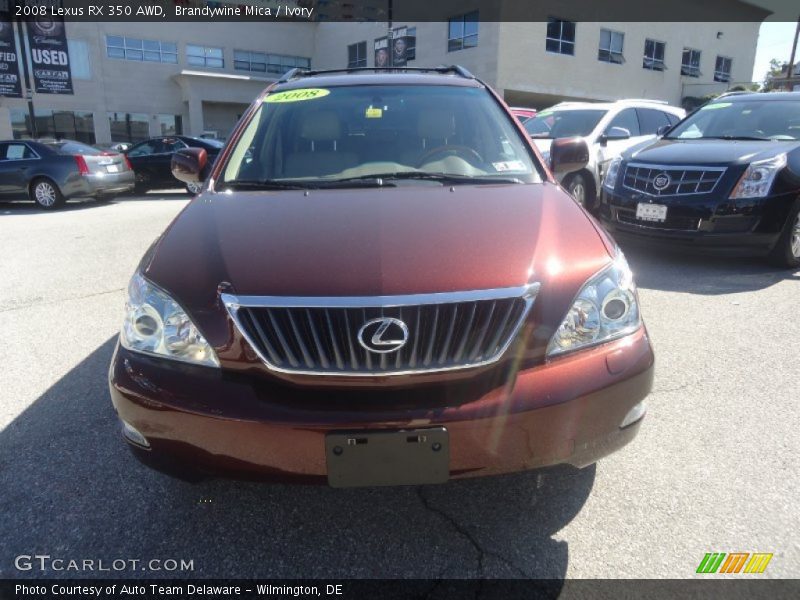 Brandywine Mica / Ivory 2008 Lexus RX 350 AWD