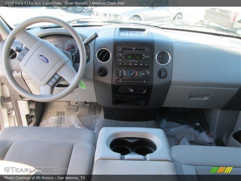 Silver Metallic / Medium/Dark Flint 2006 Ford F150 XLT SuperCrew