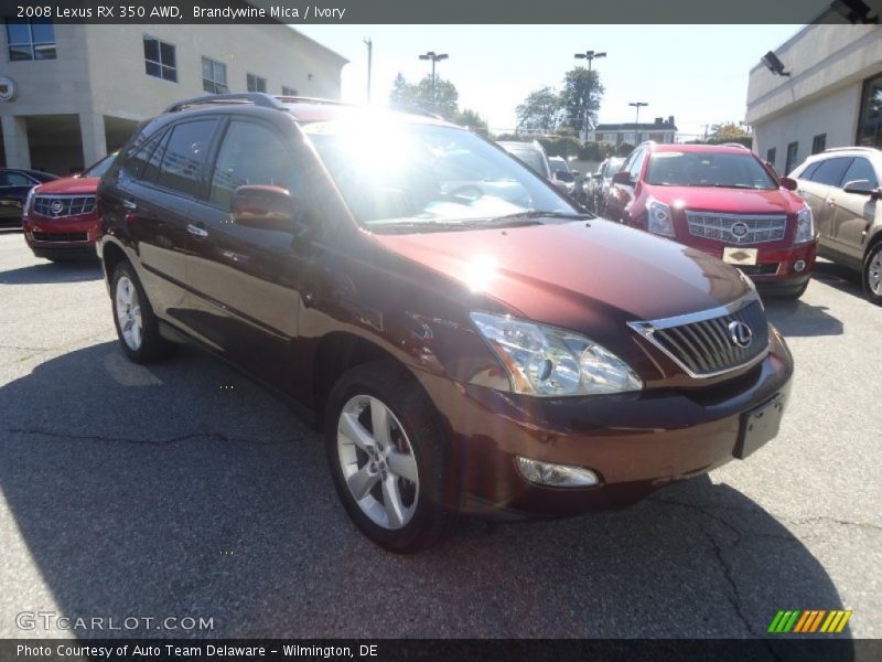 Brandywine Mica / Ivory 2008 Lexus RX 350 AWD