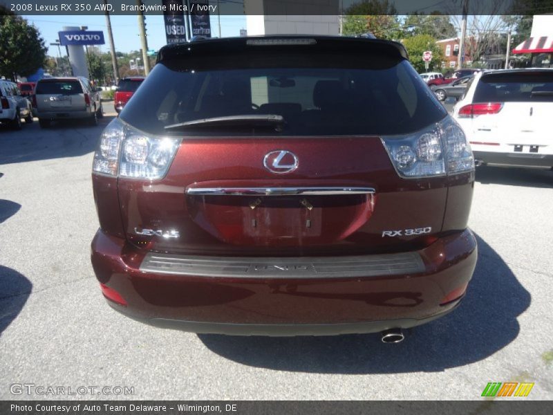 Brandywine Mica / Ivory 2008 Lexus RX 350 AWD