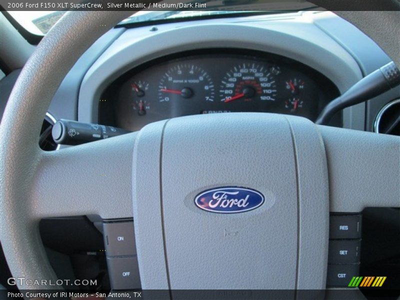 Silver Metallic / Medium/Dark Flint 2006 Ford F150 XLT SuperCrew