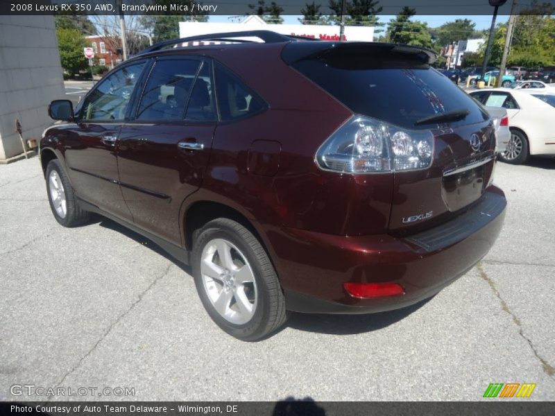 Brandywine Mica / Ivory 2008 Lexus RX 350 AWD