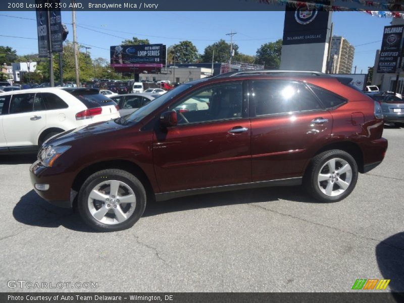 Brandywine Mica / Ivory 2008 Lexus RX 350 AWD