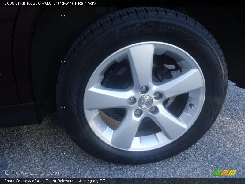 Brandywine Mica / Ivory 2008 Lexus RX 350 AWD
