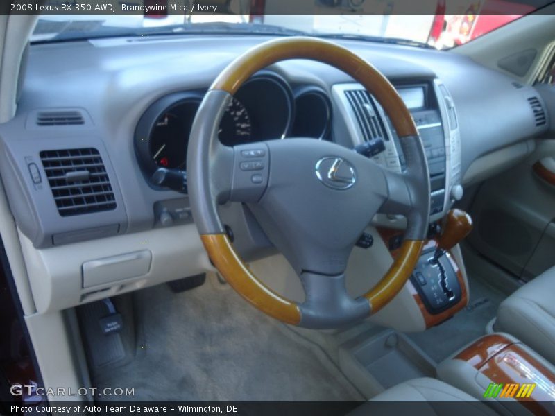 Brandywine Mica / Ivory 2008 Lexus RX 350 AWD