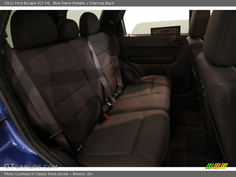 Blue Flame Metallic / Charcoal Black 2012 Ford Escape XLT V6