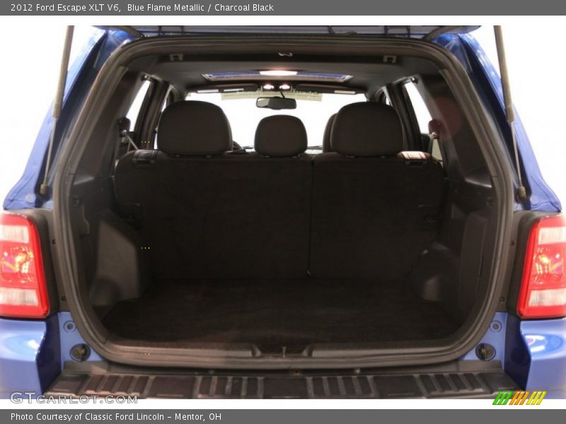 Blue Flame Metallic / Charcoal Black 2012 Ford Escape XLT V6