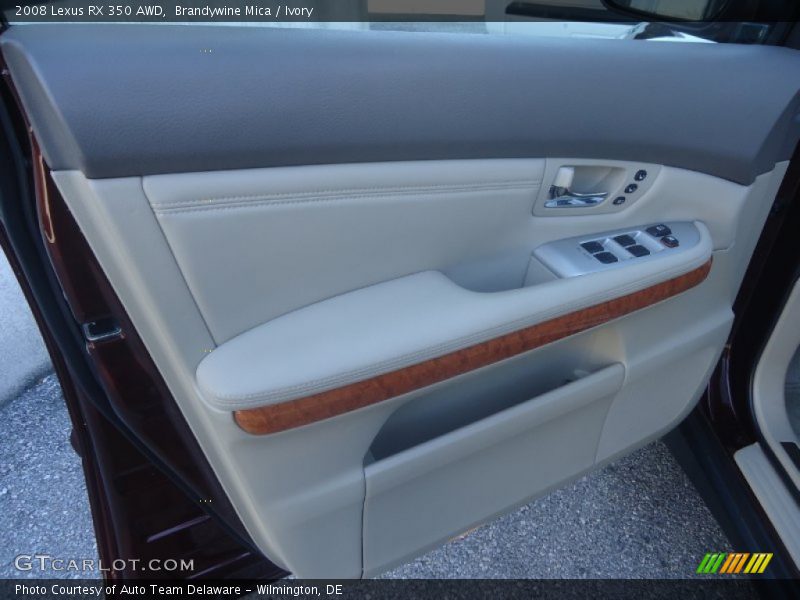 Brandywine Mica / Ivory 2008 Lexus RX 350 AWD